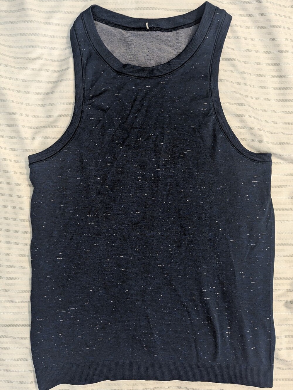 lululemon athletica Navy Speckle Tank Top